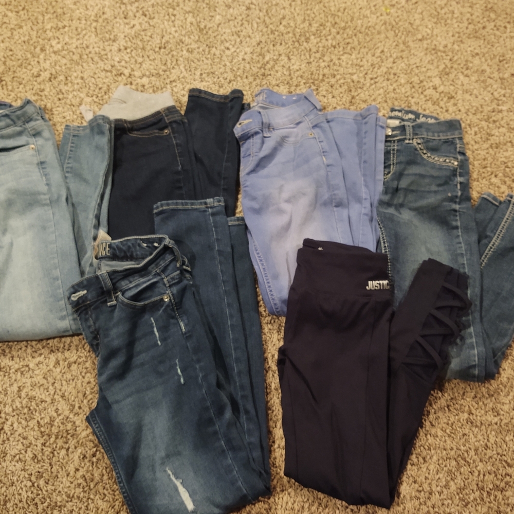 Girls justice Jean/legging bundle